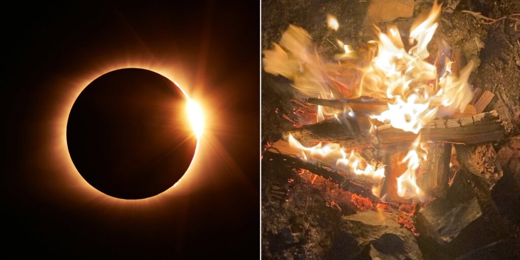 Bonfire, Grill and Eclipse!